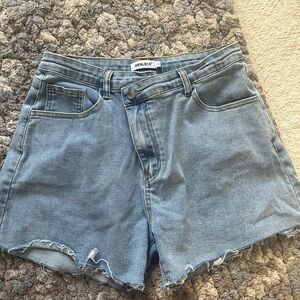 Women's Blue Denim Shorts